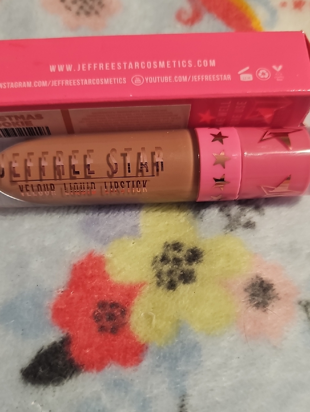 Jeffree Star Velour Liquid Lipstick - Nude Beige with Pink Cap